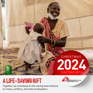 THIS CHRISTMAS WE SUPPORT DOCTORS WITHOUT BORDERS